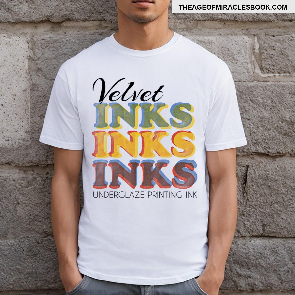 Velvet Inks Colorful T-shirt