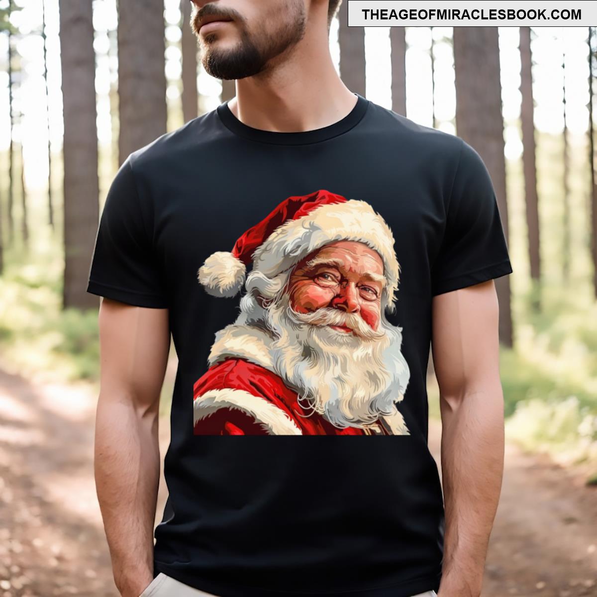 Christmas Design Pattern 186 Santa Claus T-shirt
