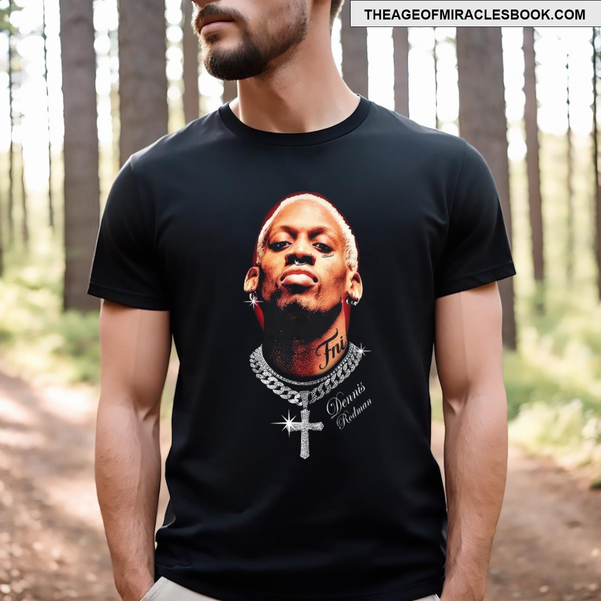 Dennis Rodman Style Face Essential T-shirt