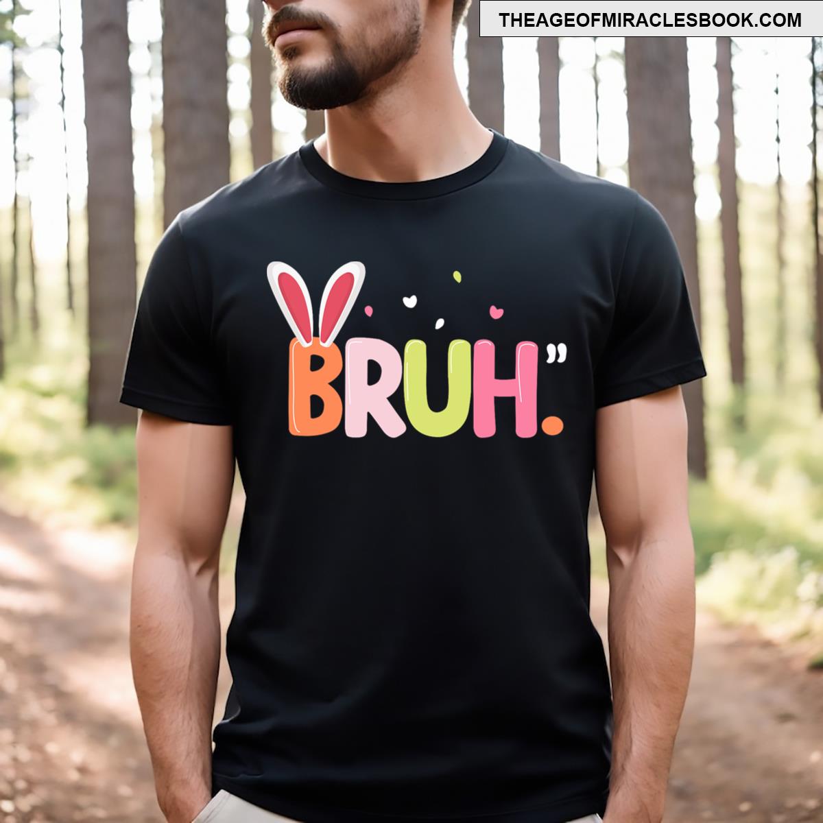 Funny Bruh Easter Day Meme Saying Teens Kid T-shirt