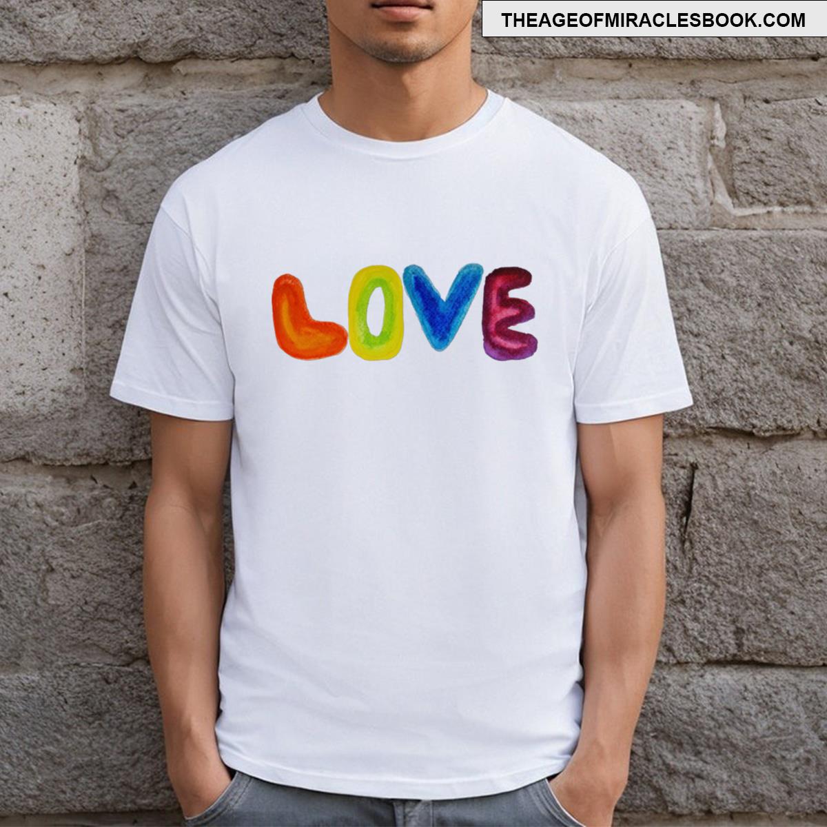 Love Word Shadow T-shirt