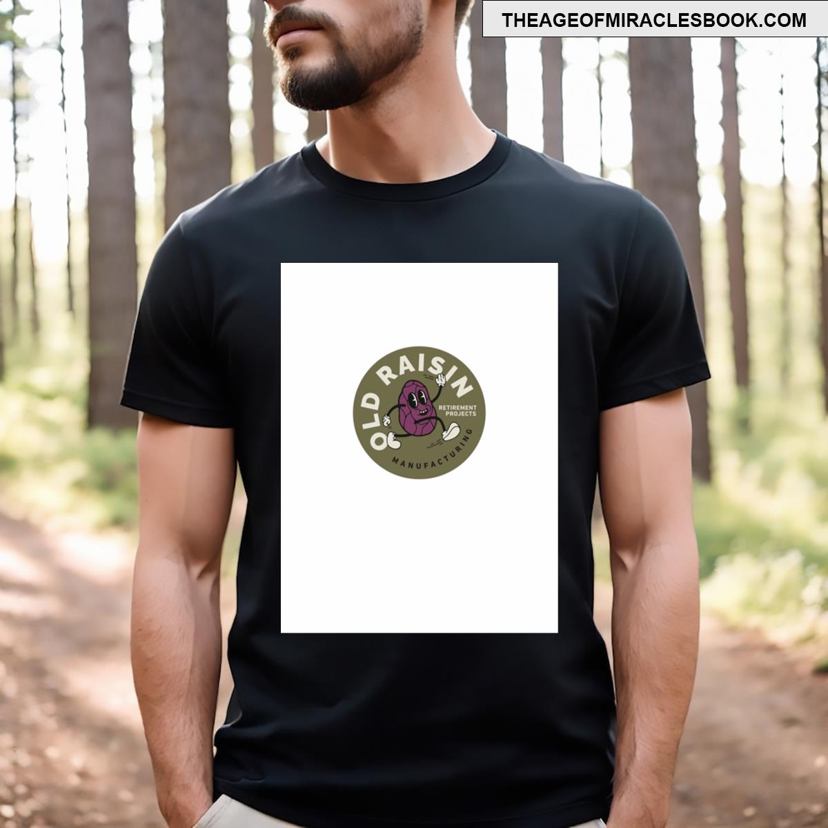 Old Raisin Manufacturing Graphic T-shirt