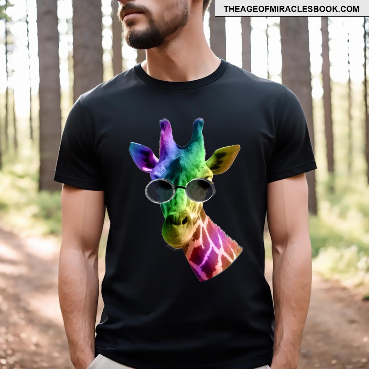 Rainbow Giraffe Essential T-shirt