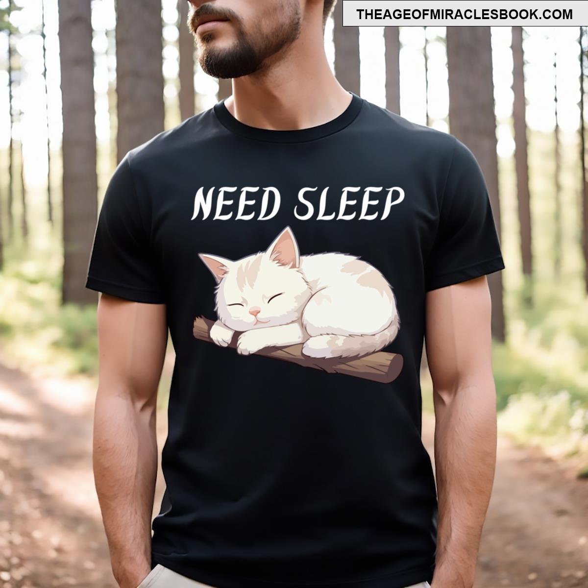 Sleepy Cat T-shirt