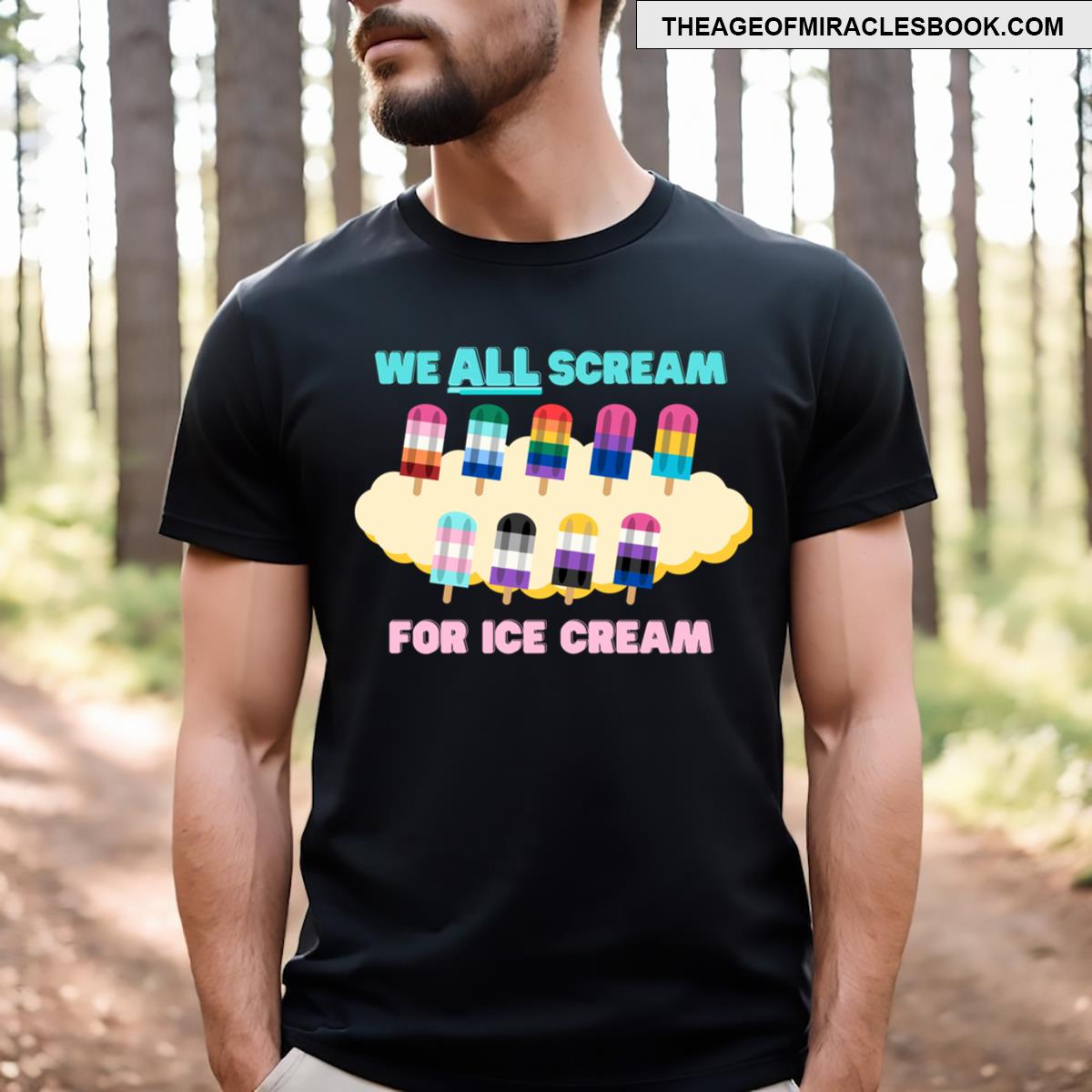 We All Scream For Deice Cream T-shirt