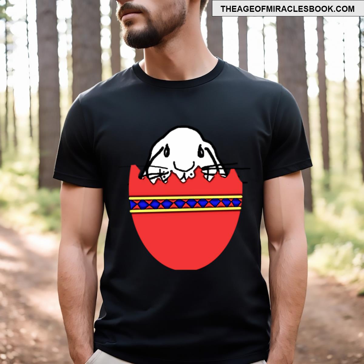 Easter Bunny In Egg T-shirt