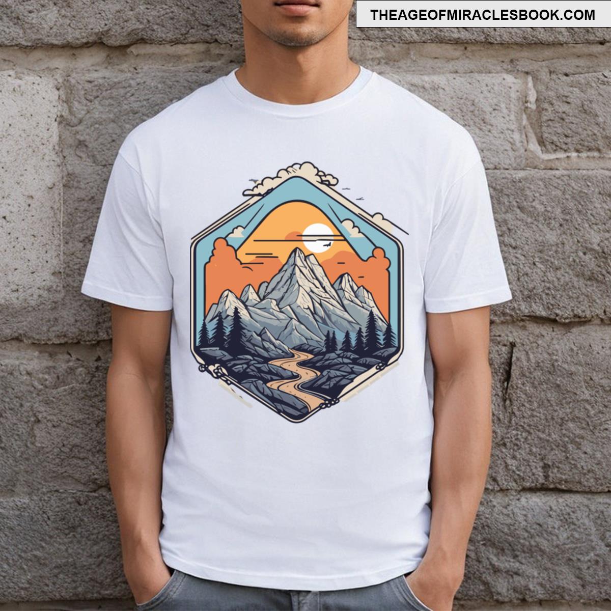 Hiking Mountain T-shirt