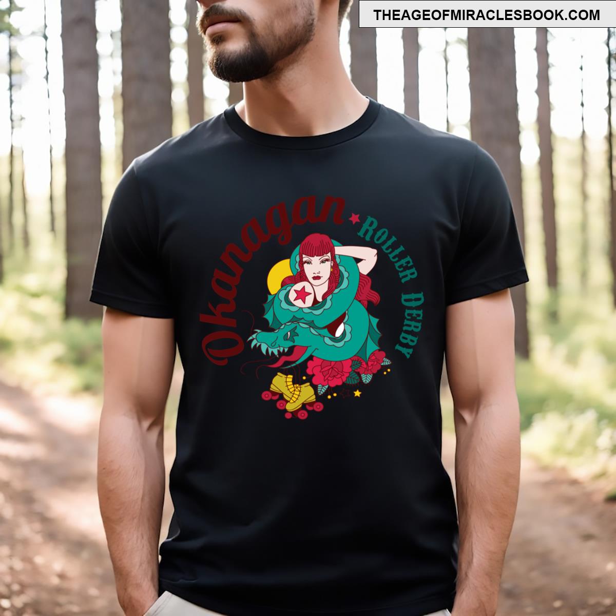 Okanagan Roller Derby League Logo T-shirt