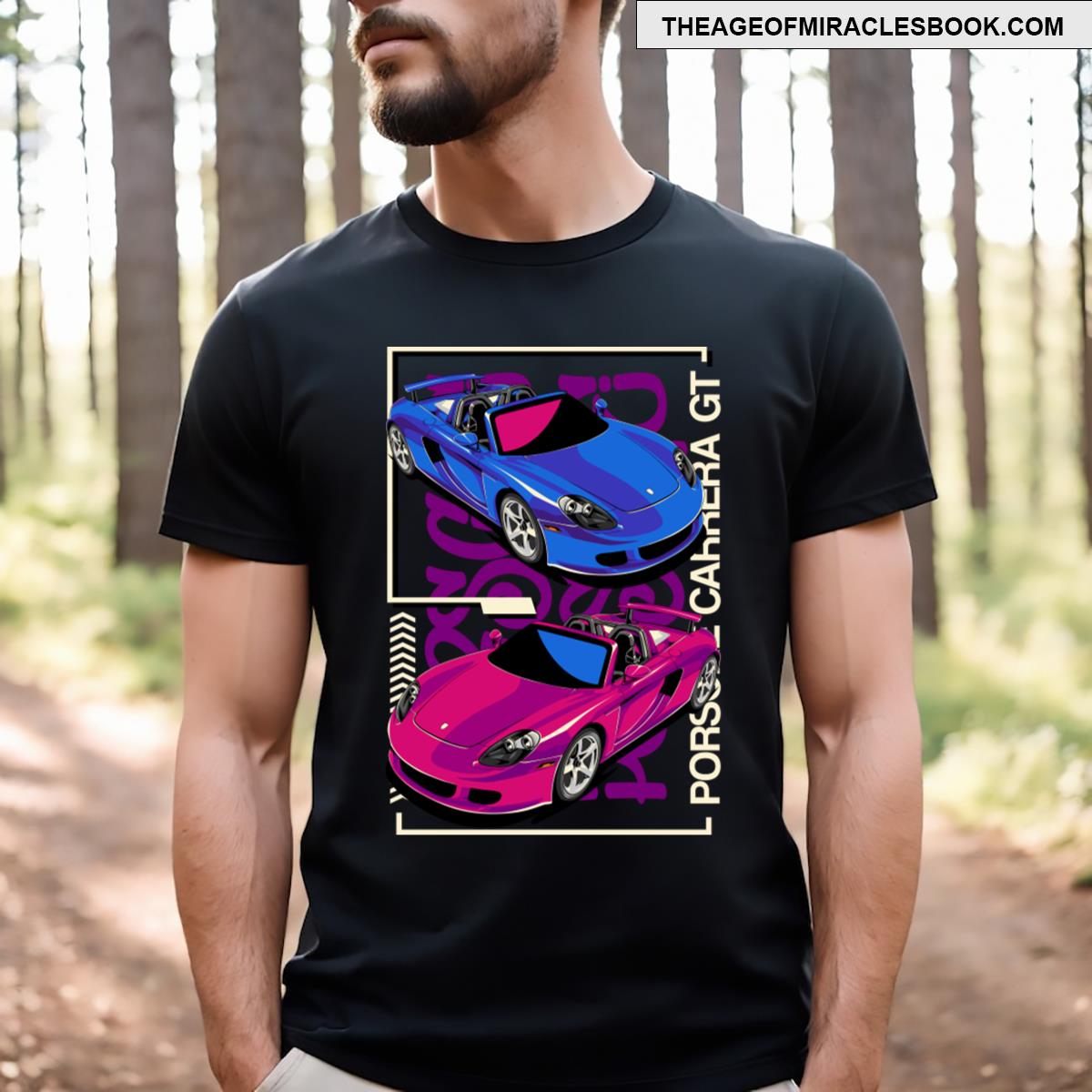 Porsche Carrera Gt Nostalgia T-shirt