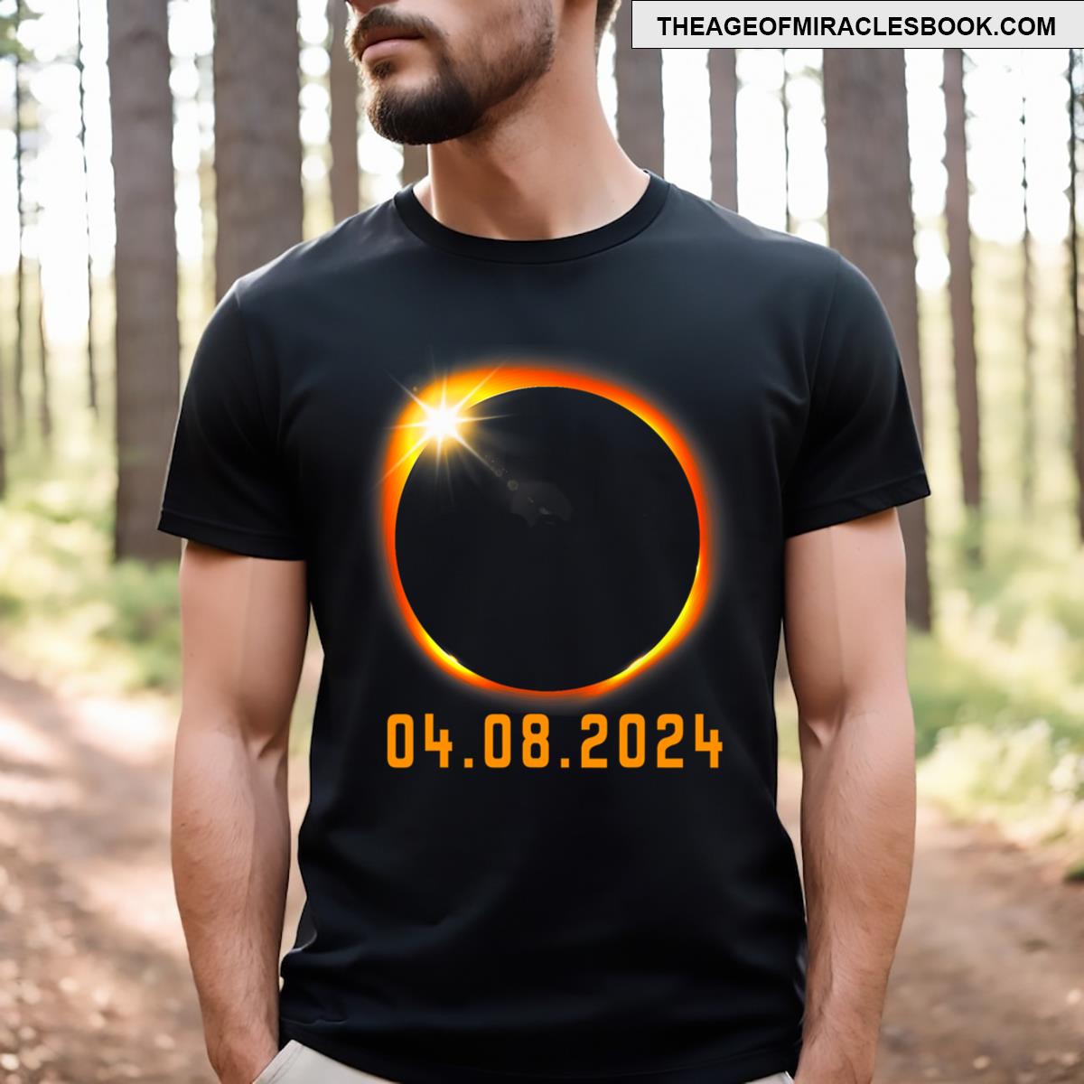 2024 Solar Eclipse Texas Usa Totality T-shirt