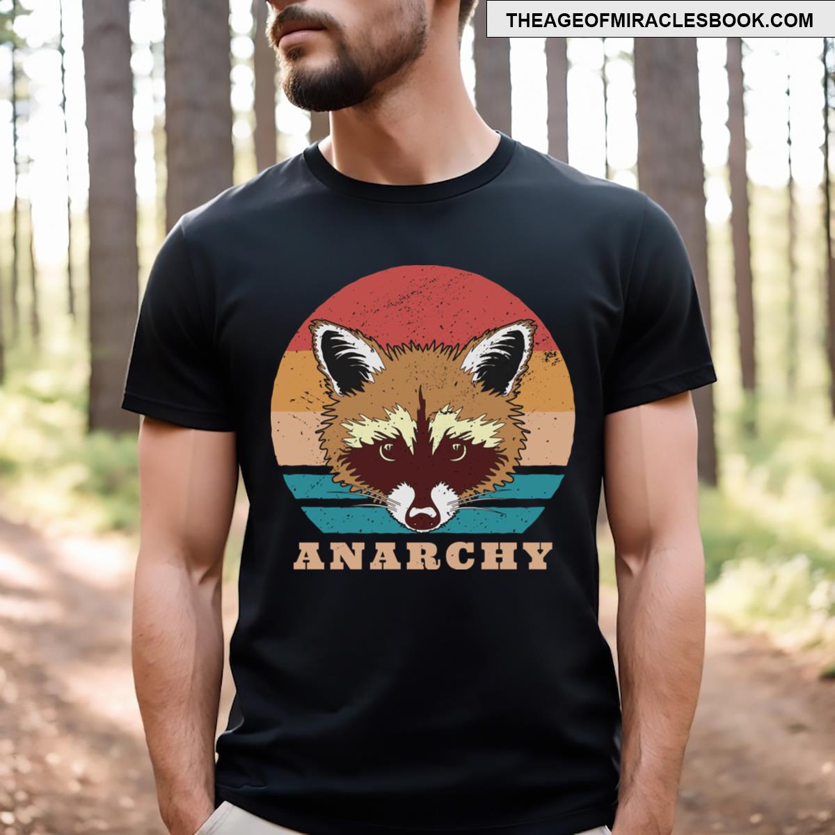 Anarchy Raccoon T-shirt