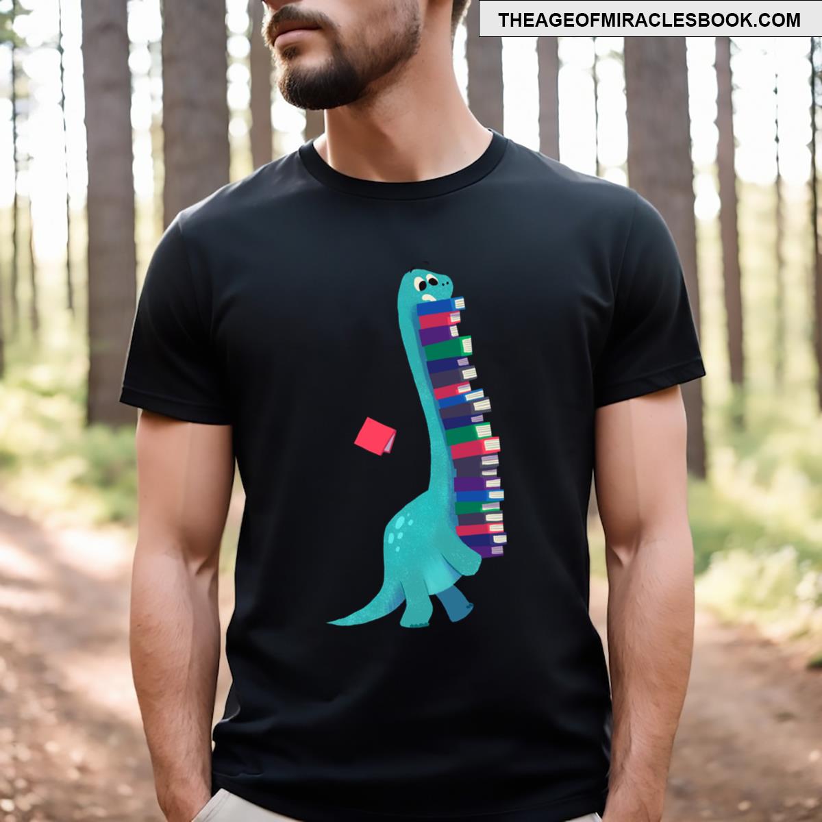 Book Dinosaurs 1 T-shirt