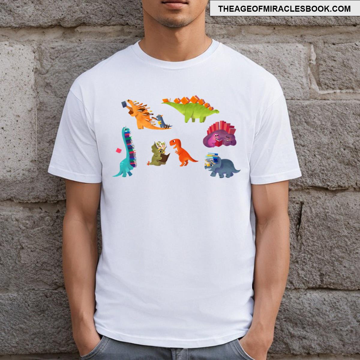 Book Dinosaurs T-shirt