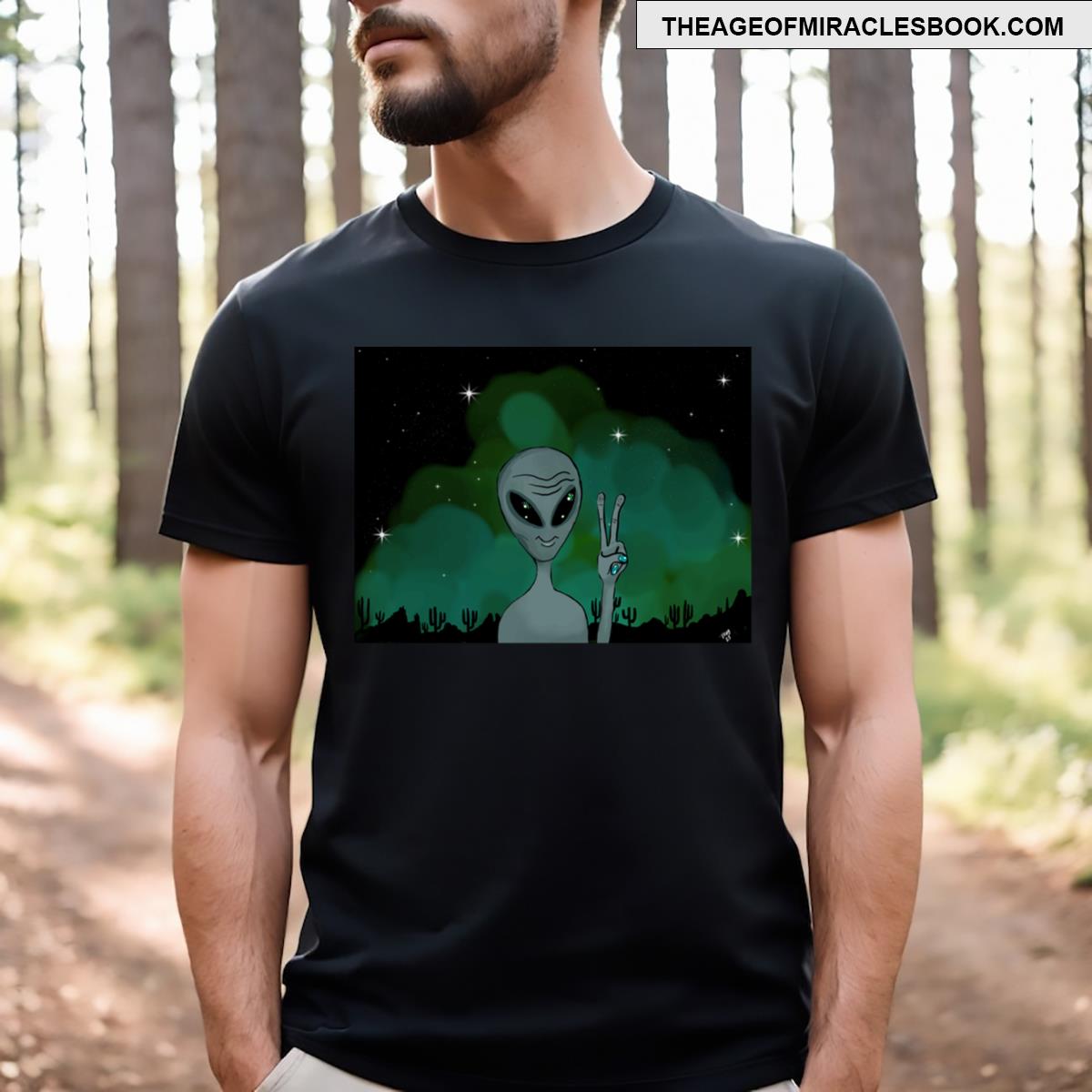 Peace Alien T-shirt