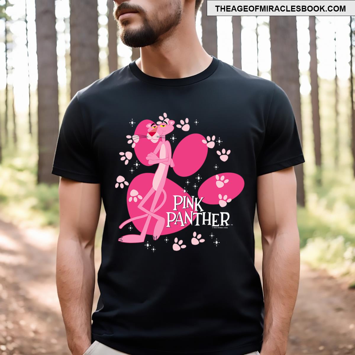 Pink Panther Walk All Over T-shirt