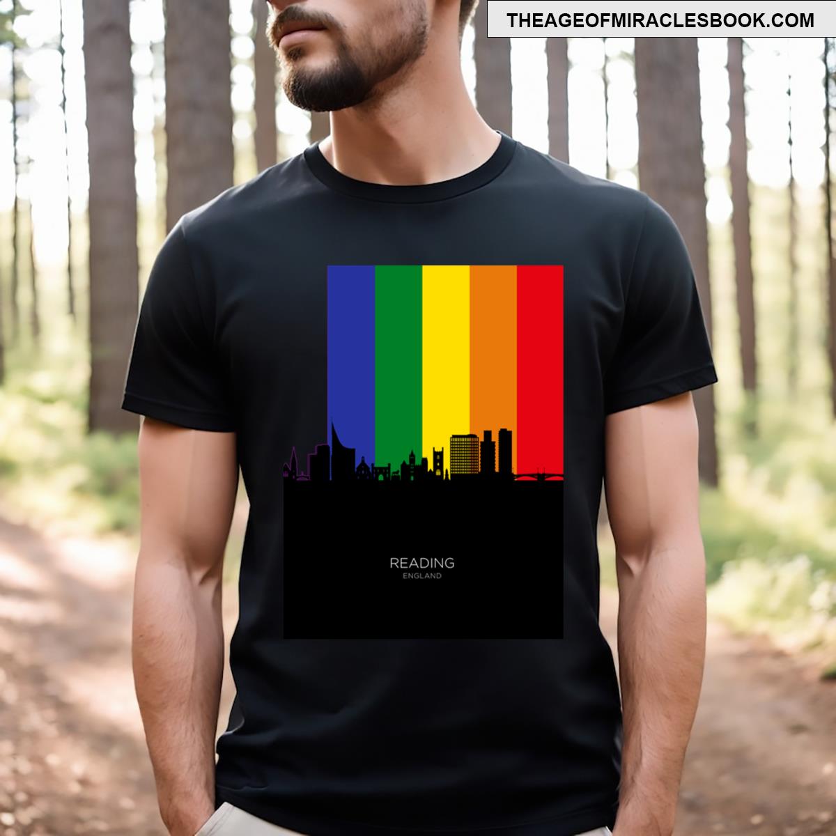 Reading England Skyline T-shirt