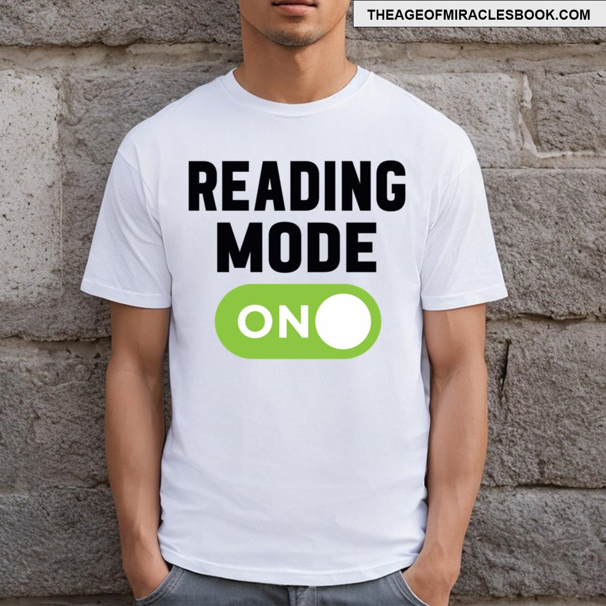 Reading Mode On T-shirt
