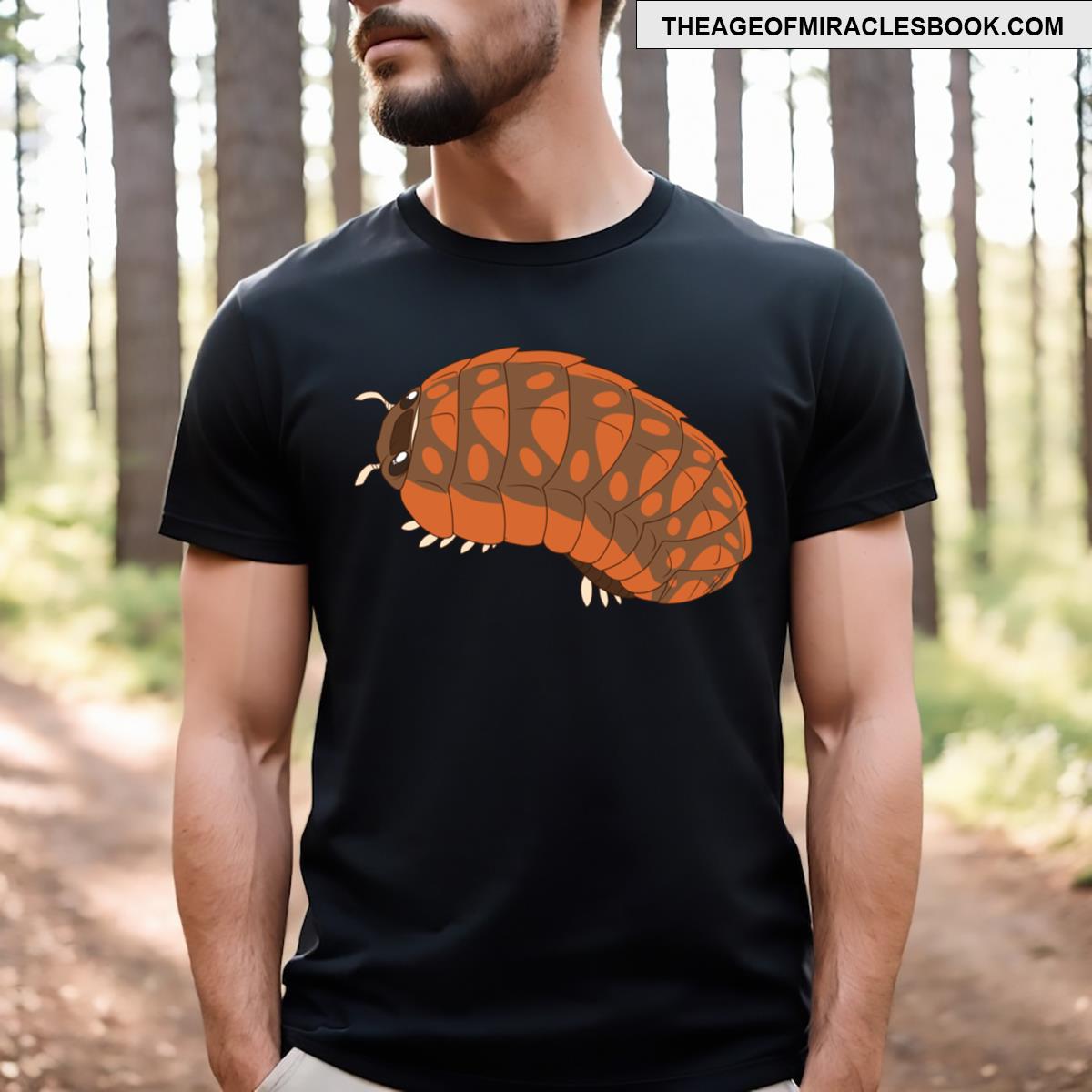 Red Tiger Isopod T-shirt