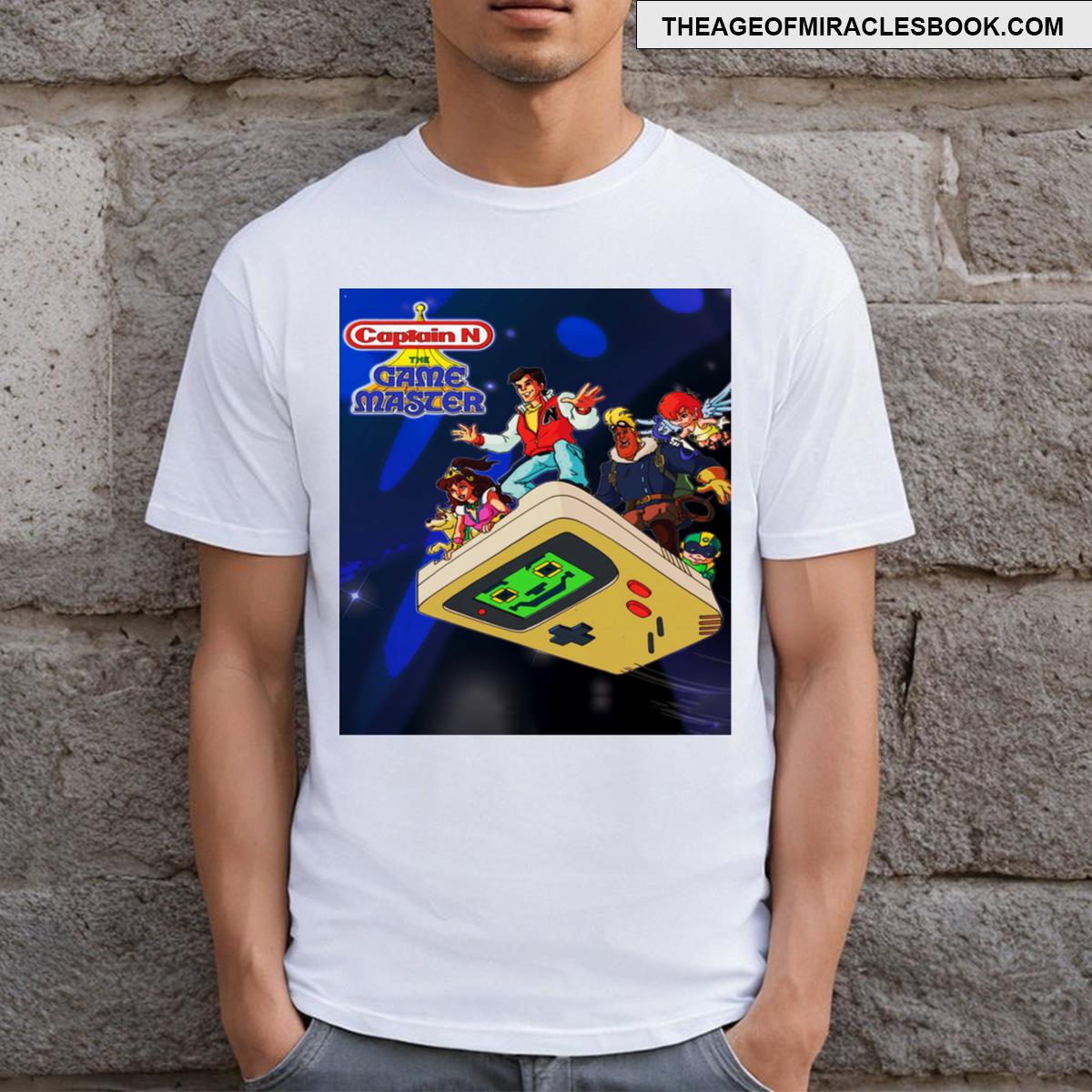 Retro Old Games Scoop T-shirt