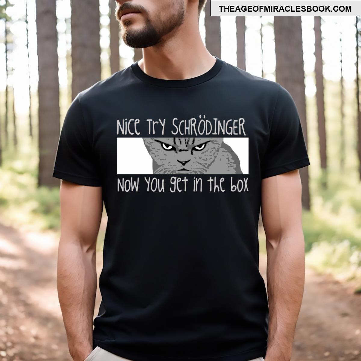 Schrodingers Cat Funny Quantum Physics Science Essential T-shirt