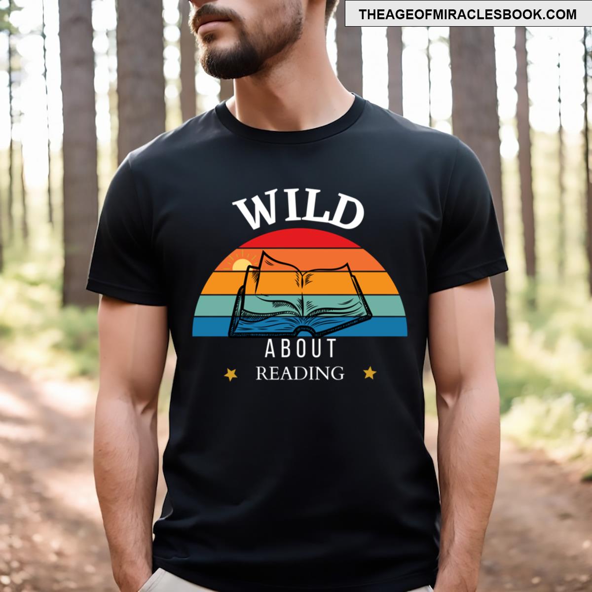 Wild About Reading Reading T-shirt