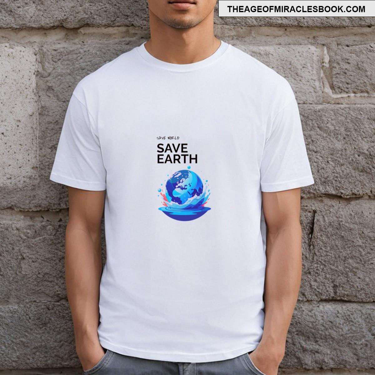 Save World Save Earth T-shirt