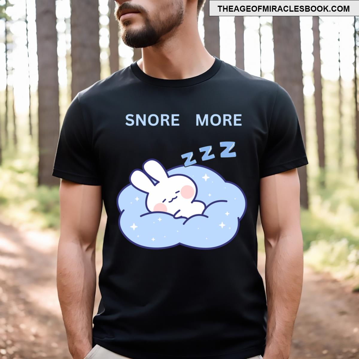 Snore More Bunny T-shirt
