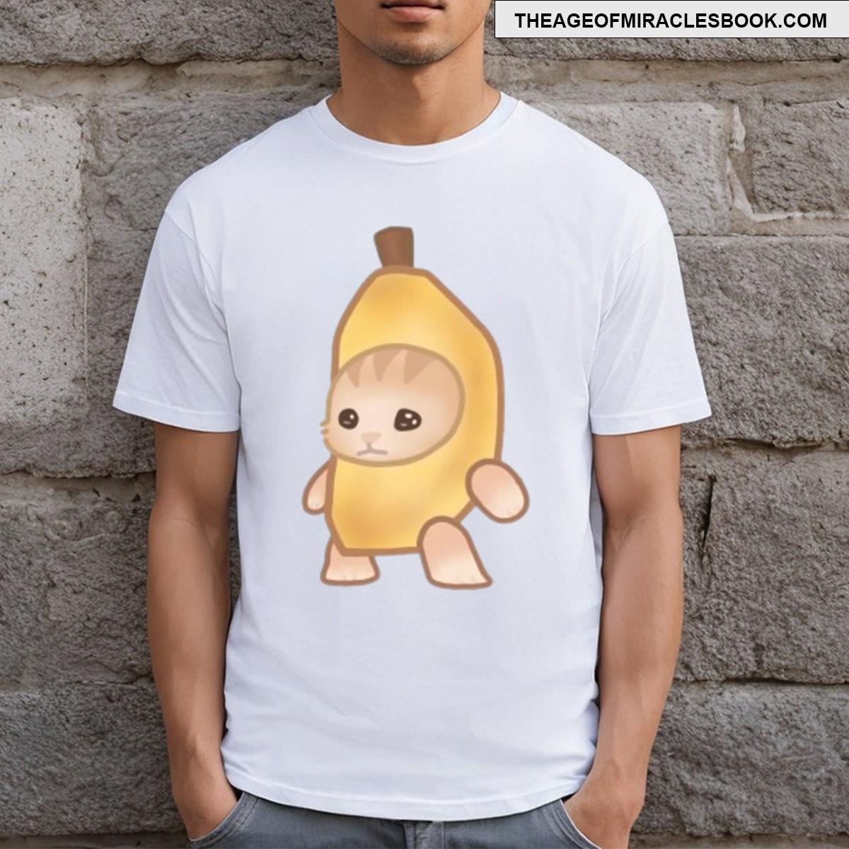 Banana Cat Meme T-shirt