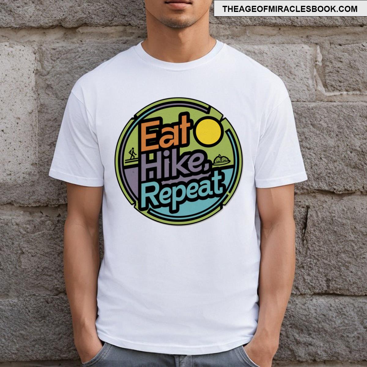 Eat Hike Repeat T-shirt