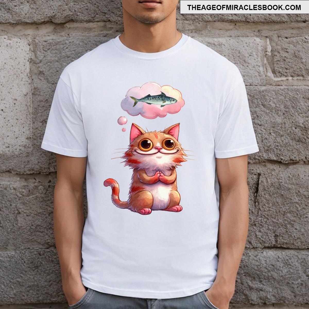Funny Crazy Cat T-shirt