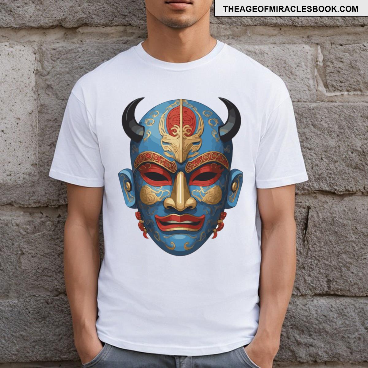Funny Ritual Mask T-shirt