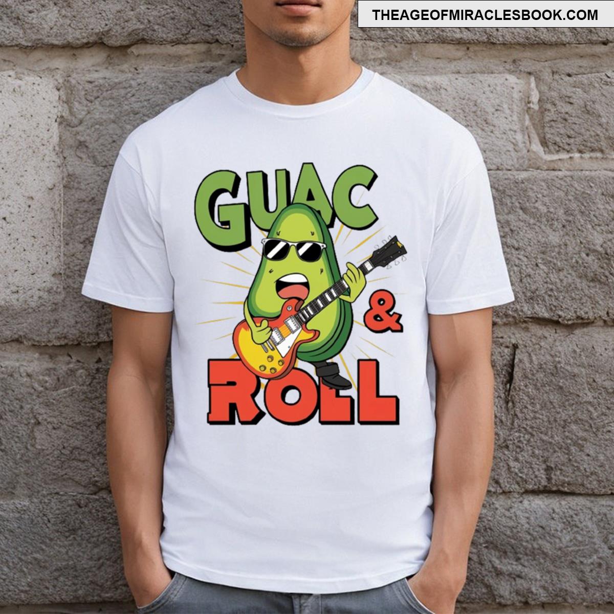 Guac Roll Avocado Jam Session T-shirt