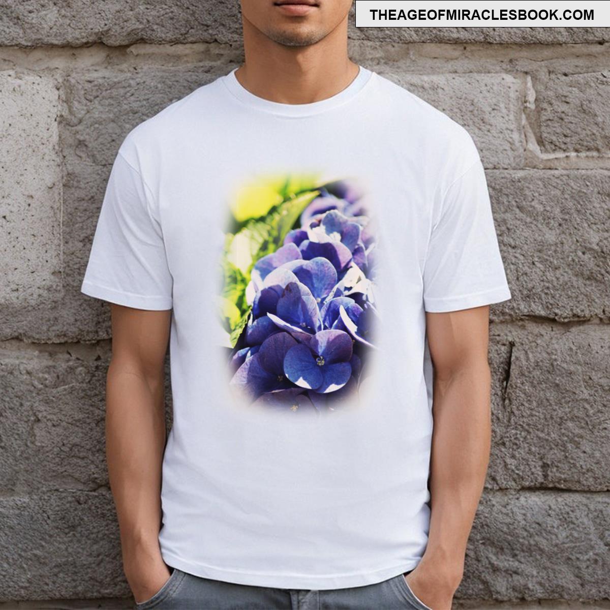Purple Hydrangea T-shirt