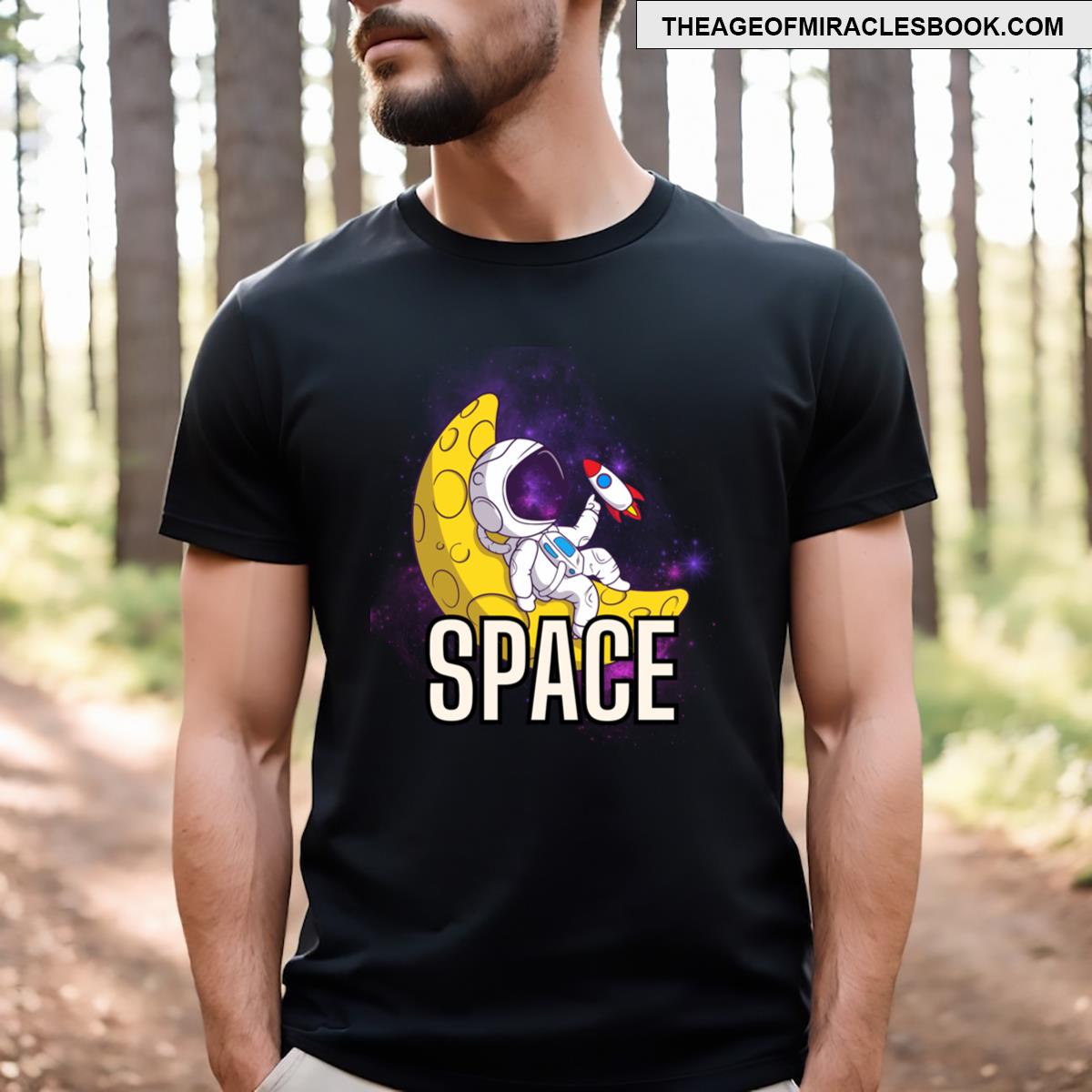 Space To The Moon Essential T-shirt