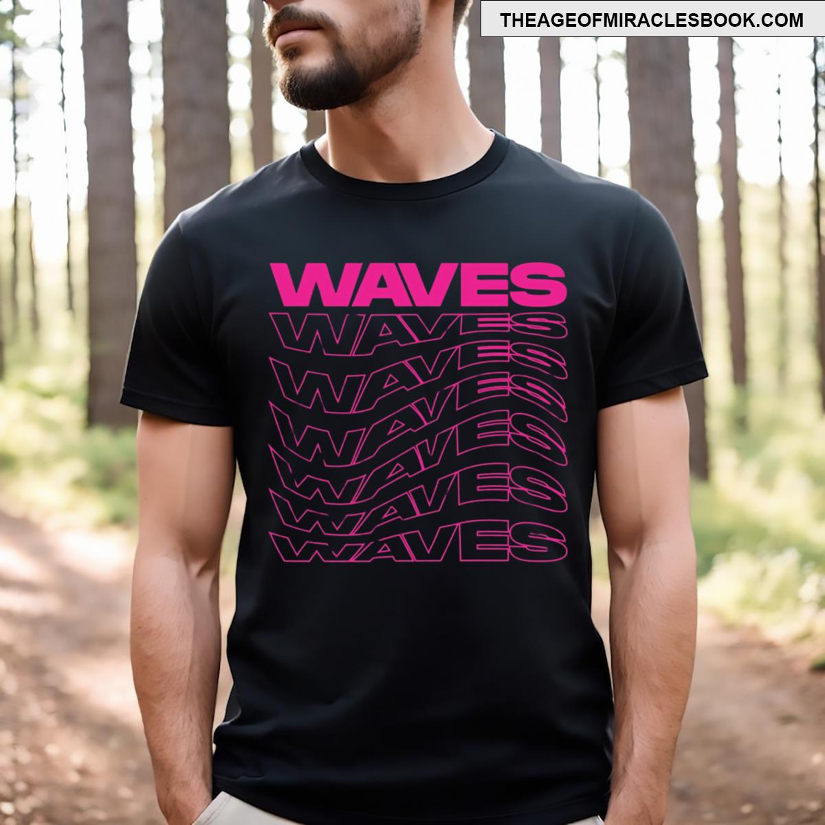 Waves Aesthetic Active T-shirt