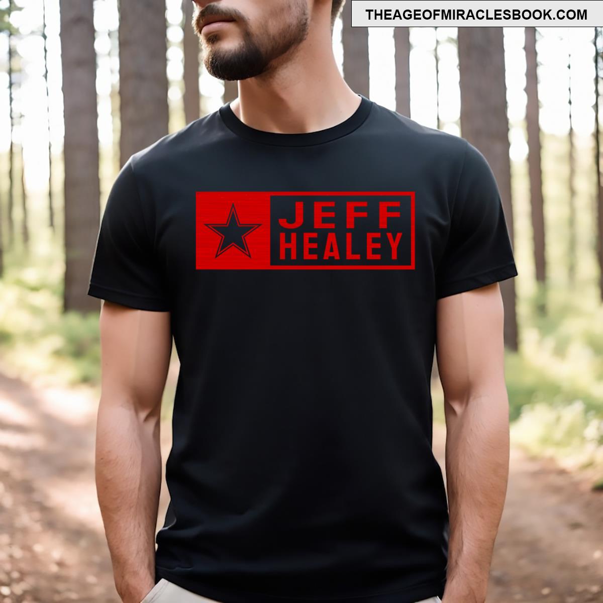 Jeff Healey Music D27 T-shirt