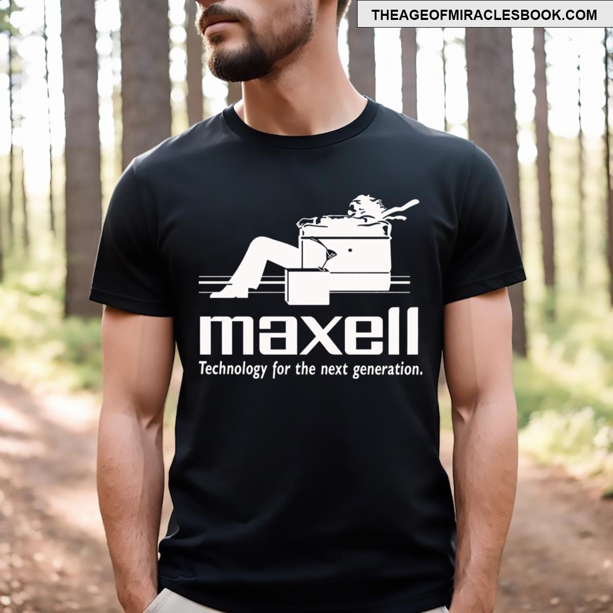 Maxell Speakers Retro T-shirt