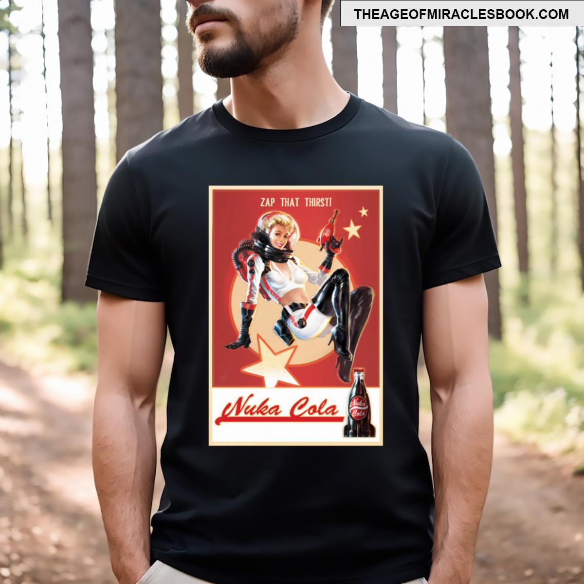 Nuka Cola Advertisement T-shirt