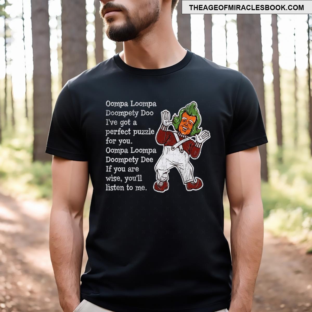 Oompa Loopa Lyrics Worn Out T-shirt
