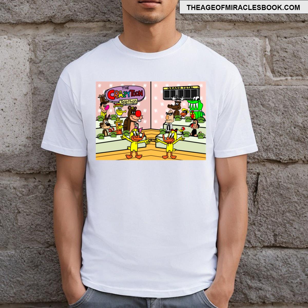 The Crazytoon Telethon T-shirt