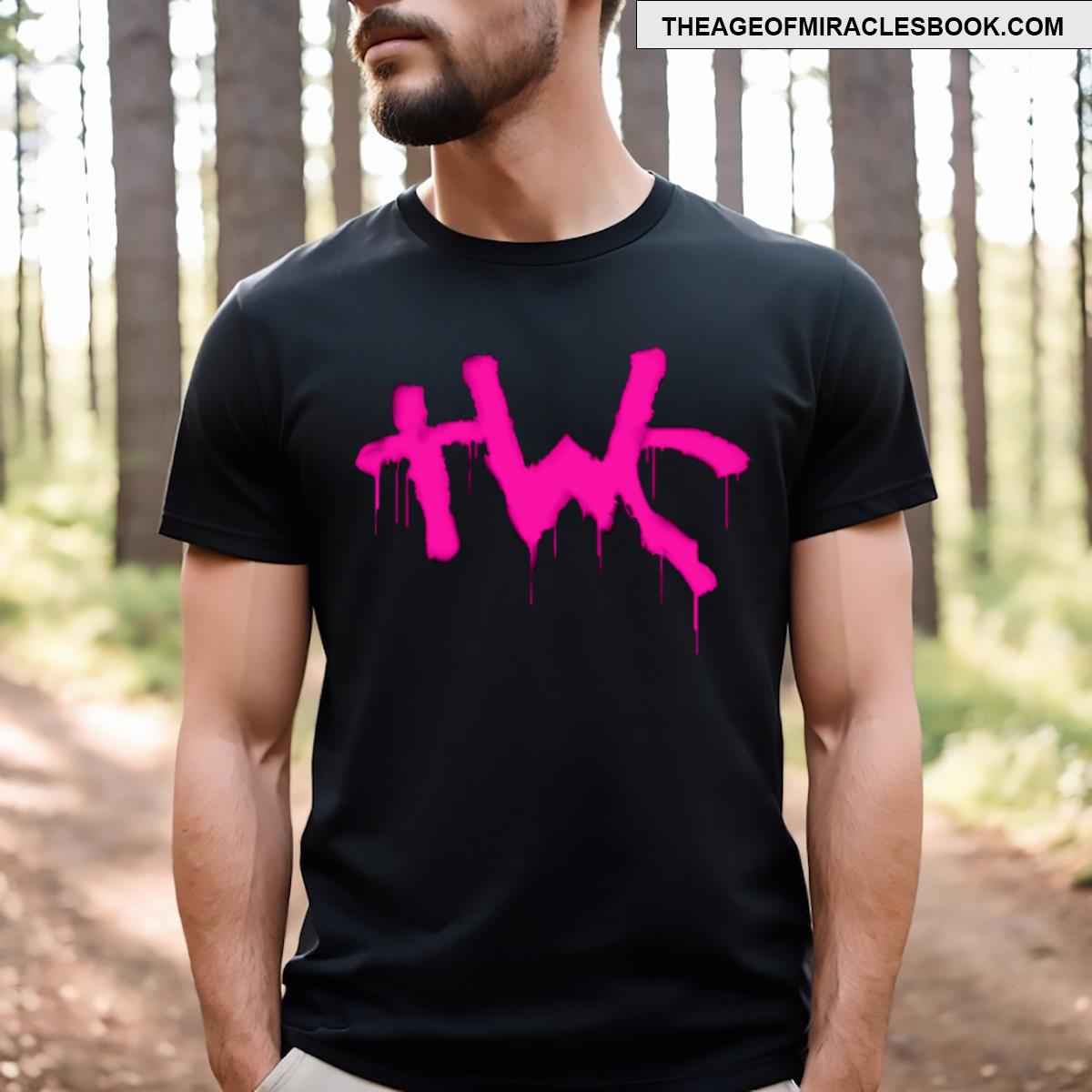 The Graffiti Twc Pink T-shirt