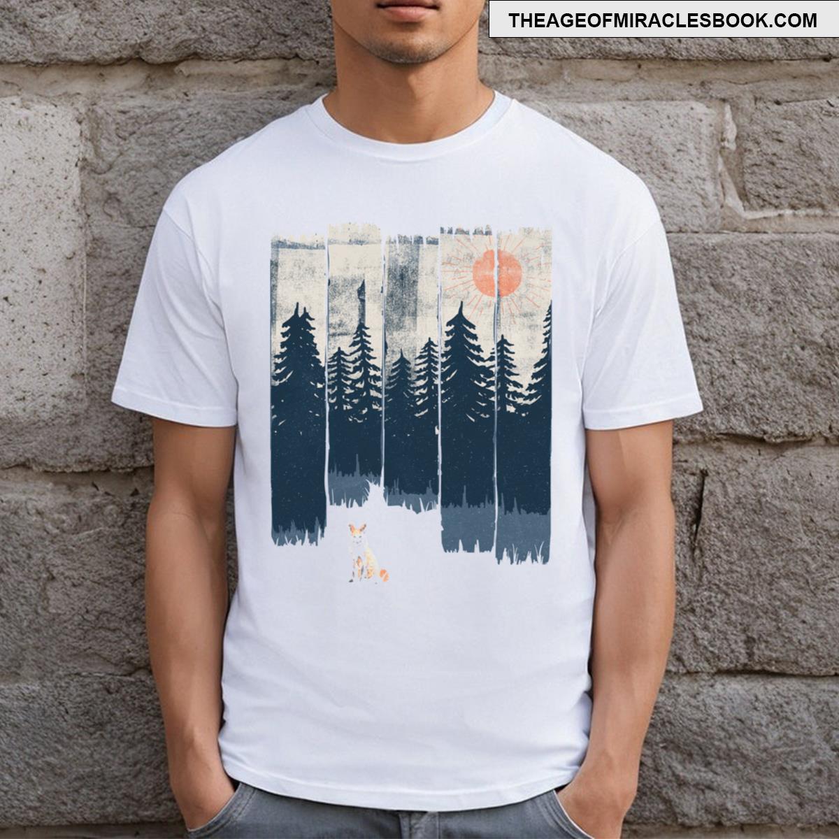 A Fox In The Wild T-shirt