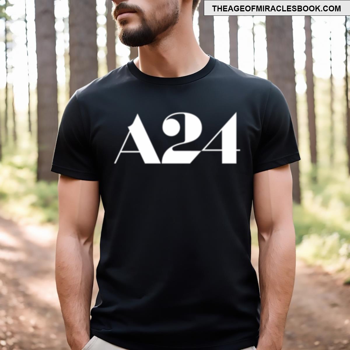 A24 White Logo T-shirt