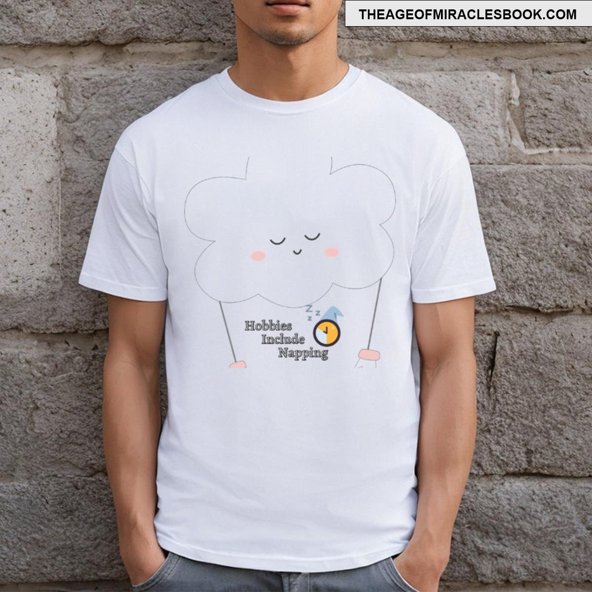 Hobbies Include Napping Sticker 2023 T-shirt