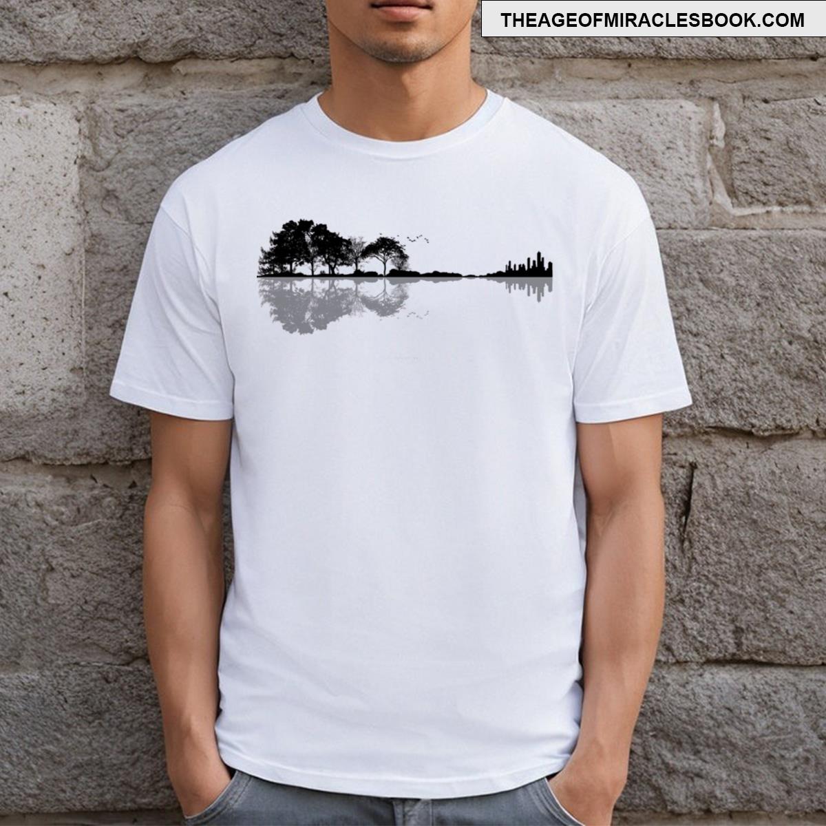 Nature Guitar T-shirt