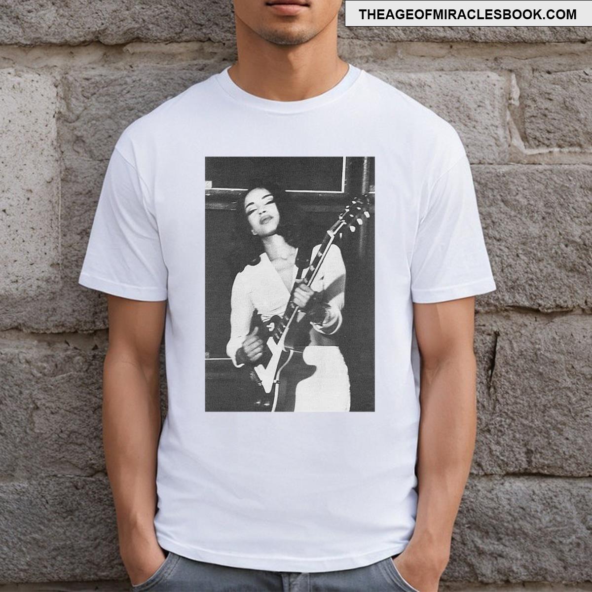 Sade Playing The Guitar T-shirt