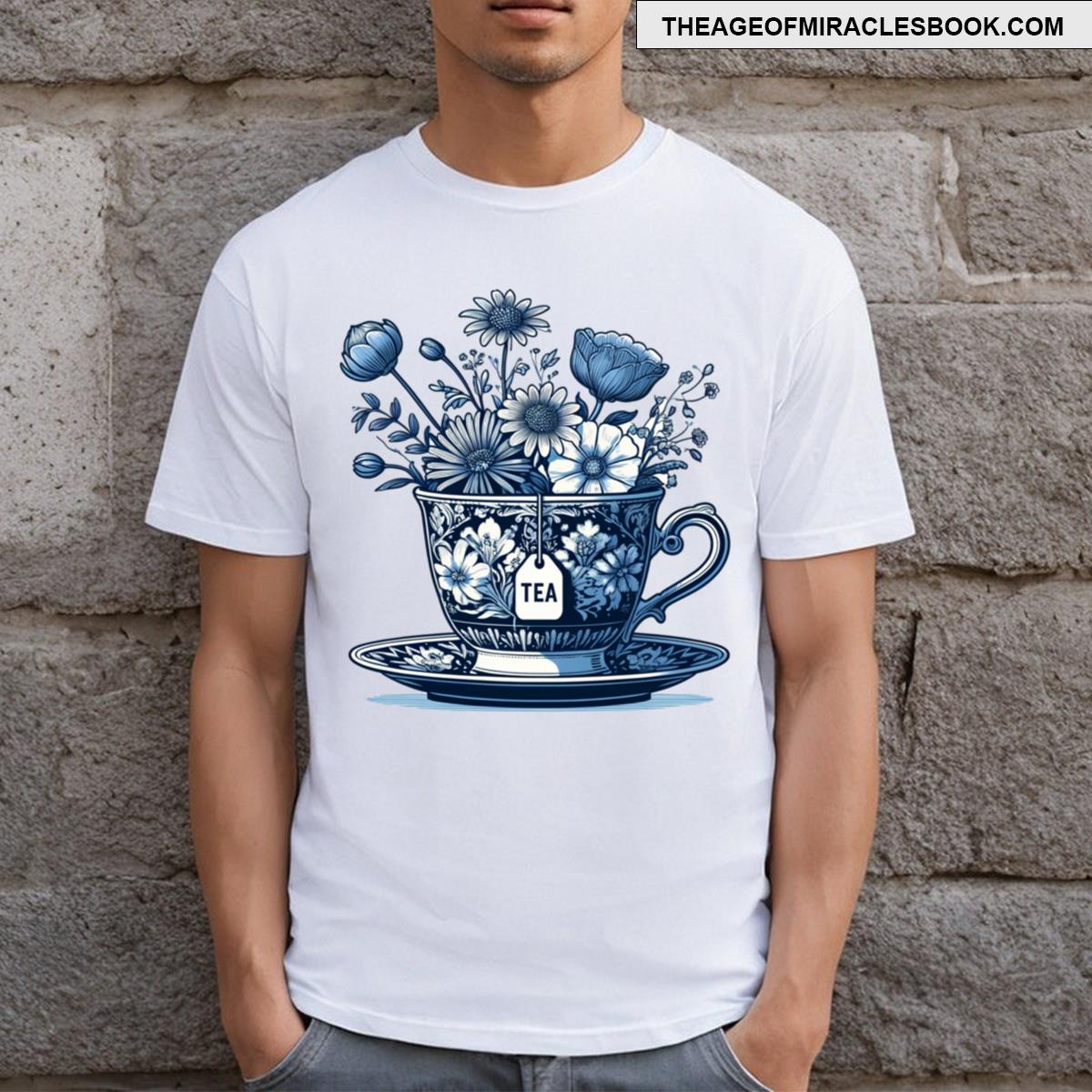 Blooming Tea Cup T-shirt