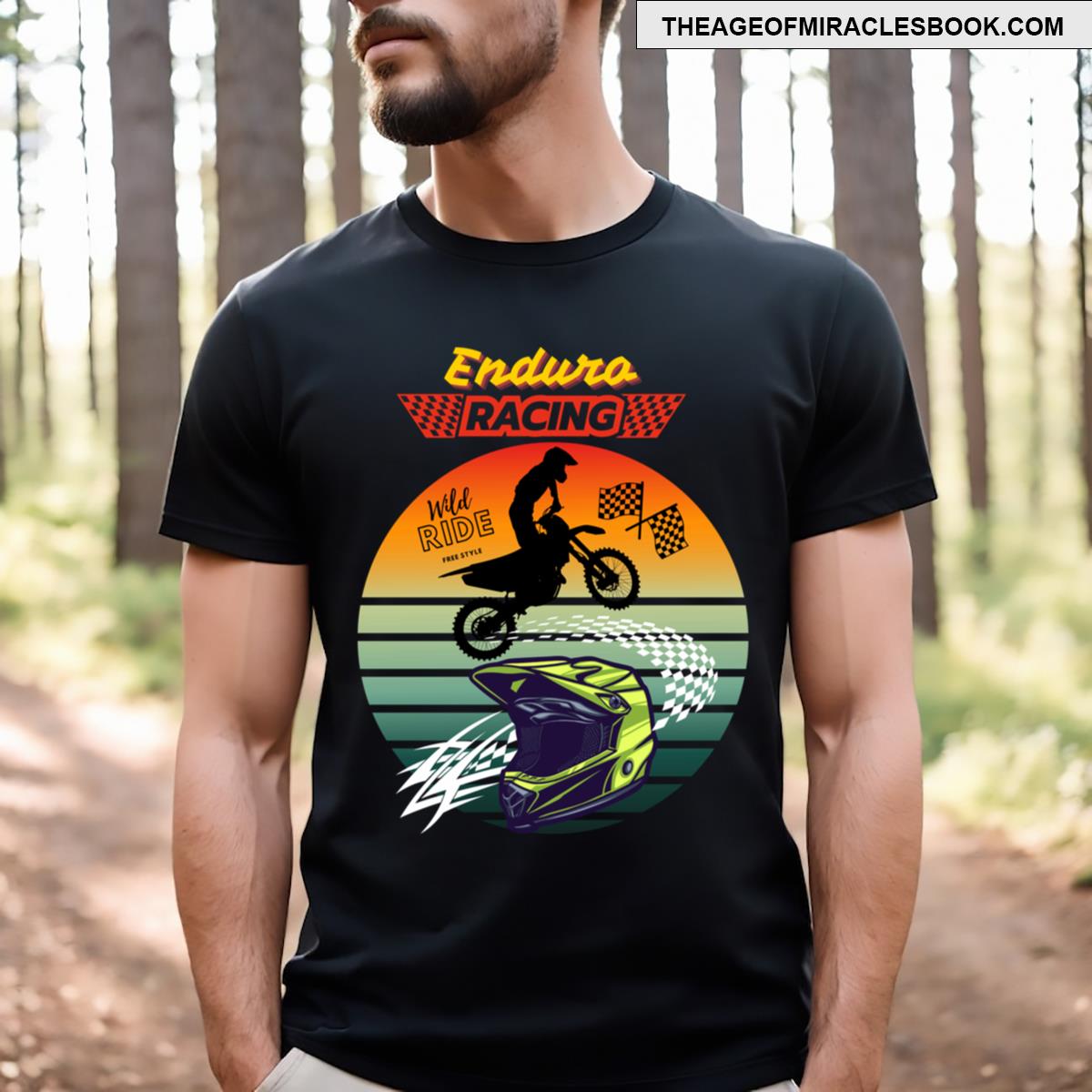 Enduro Racing Cool Graphics For Enduro T-shirt