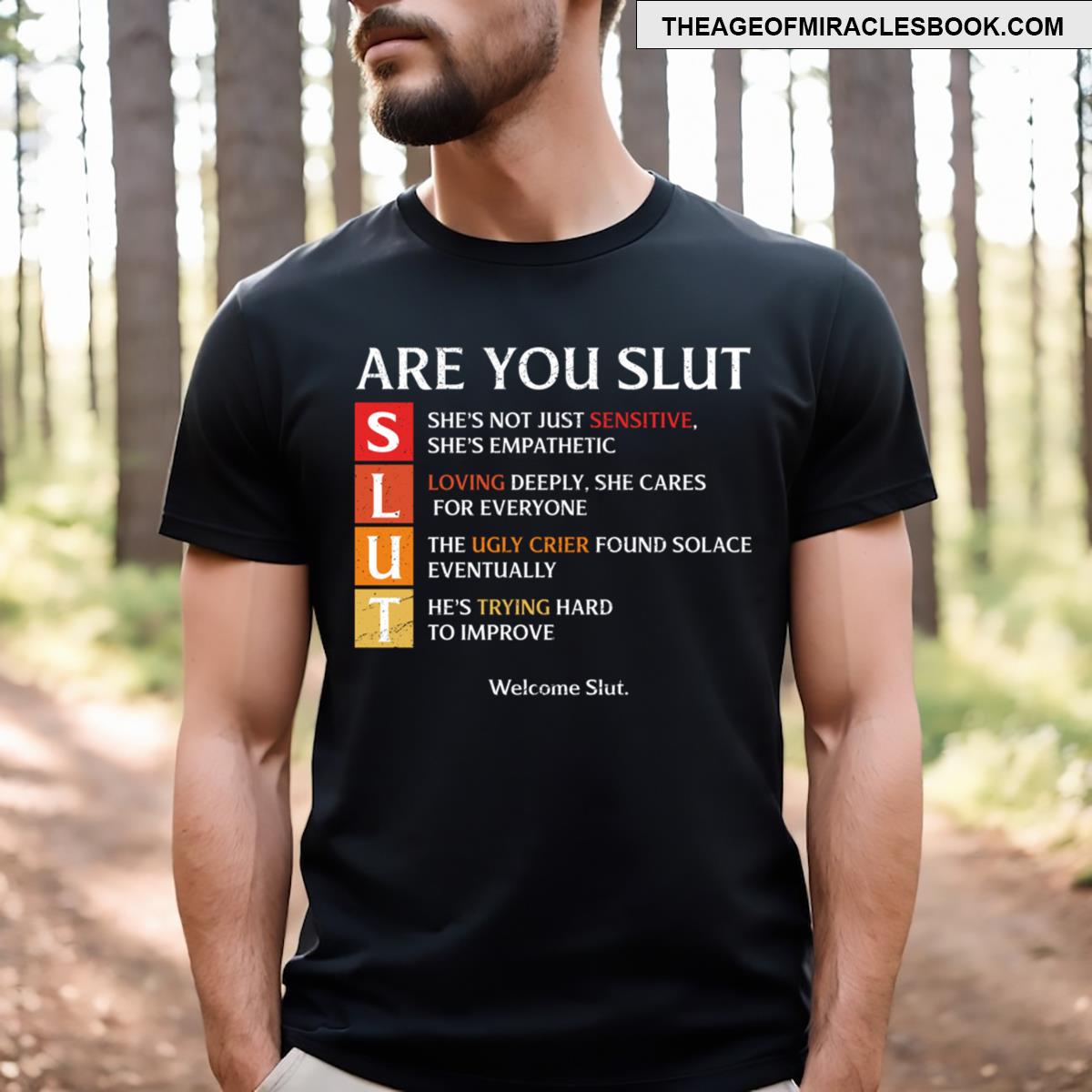 Funny Vintage Slut T-shirt