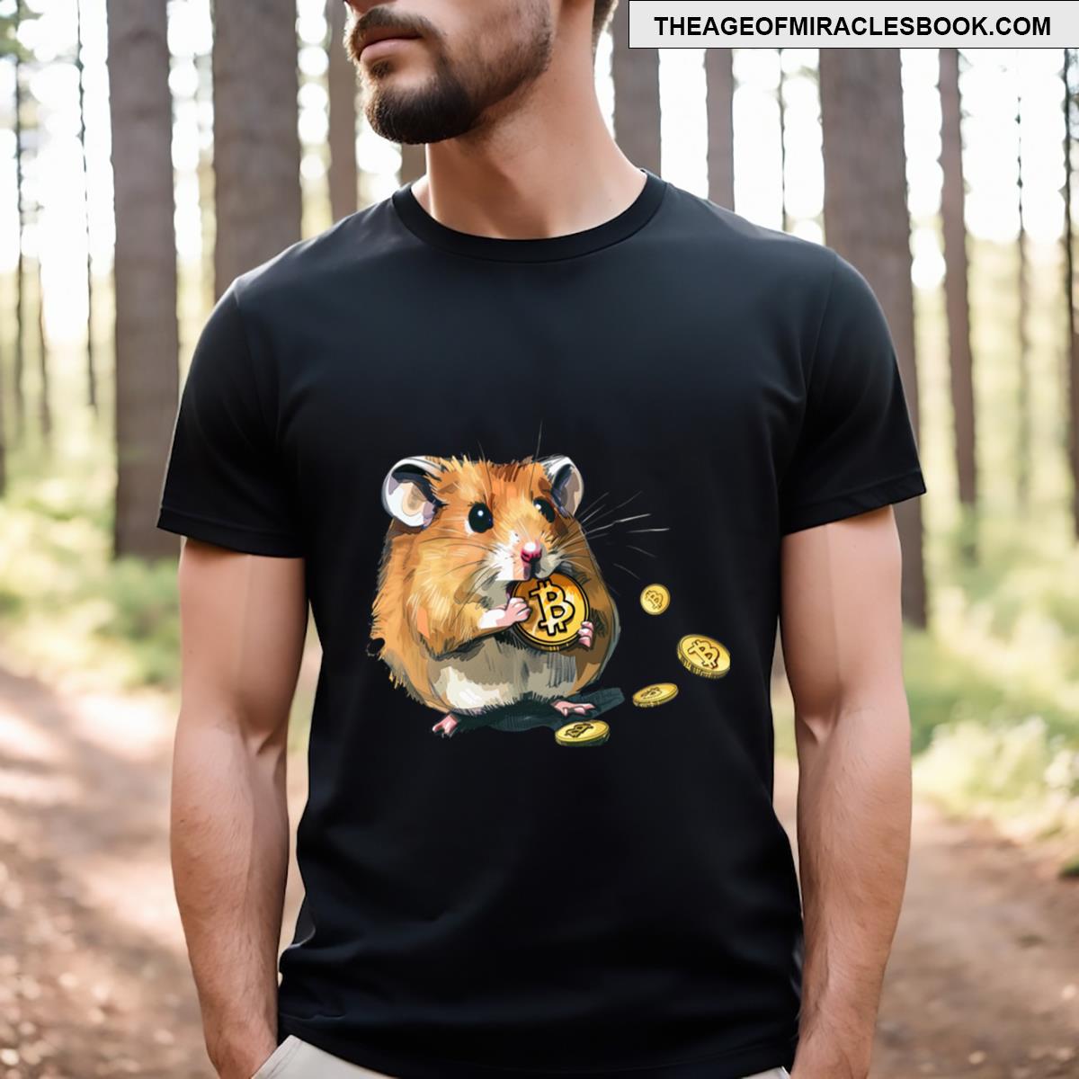 Hamster Bitcoin Bites T-shirt
